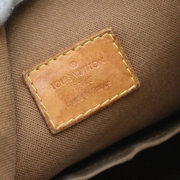 LOUIS VUITTON Odeon MM Shoulder Bag Monogram Leather Brown France M56389 83KB326 - Picture 15 of 16